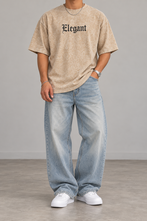 Camiseta Oversize Elegant Hombre