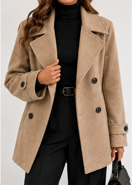 Chaqueta formal desierto frontal