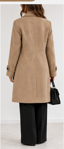 Chaqueta formal desierto trasera