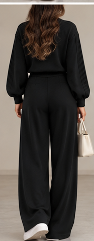Conjunto Isabel negro trasera