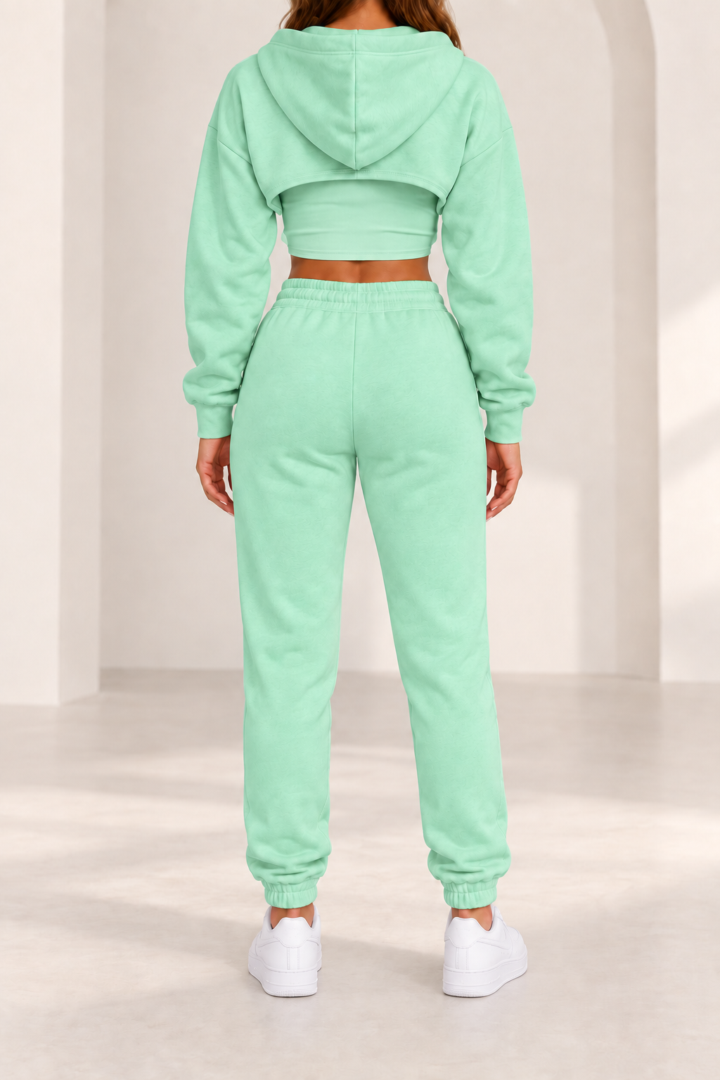 Conjunto Urban verde menta - vista trasera