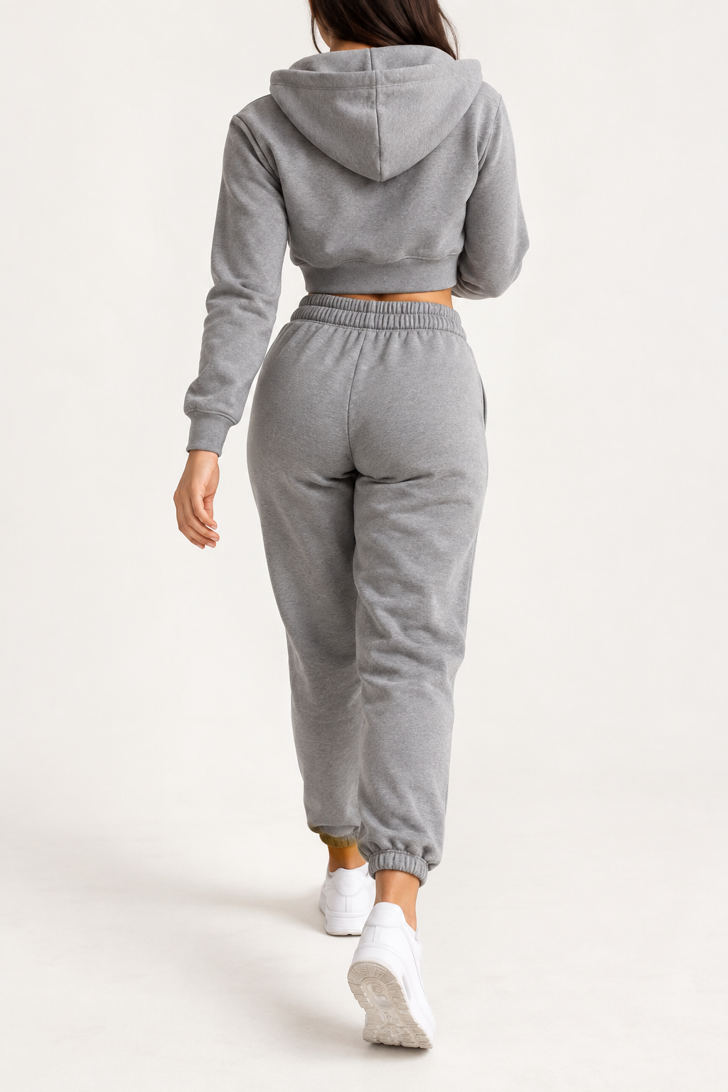 Conjunto Urban Zip gris vista trasera